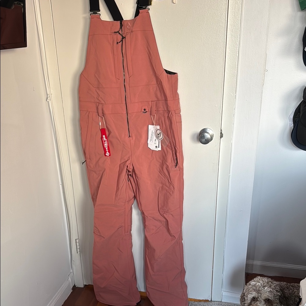 NWT Volcom Coral Swift Ski Bib Overalls
